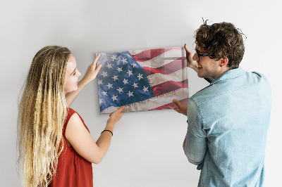 Tablă magnetică perete steagul american