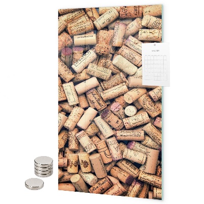 Tablă magnetică sticla Dopuri de vin