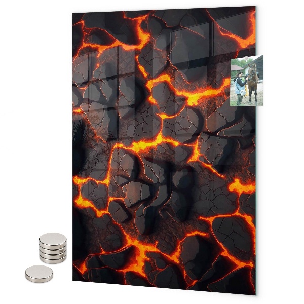 Tablă magnetică pentru magneti Puncte luminoase, abstracte