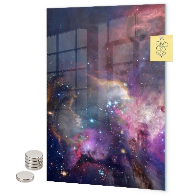 Tablă magnetică pentru magneti Galaxie spațială