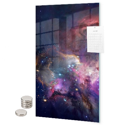 Tablă magnetică pentru magneti Galaxie spațială