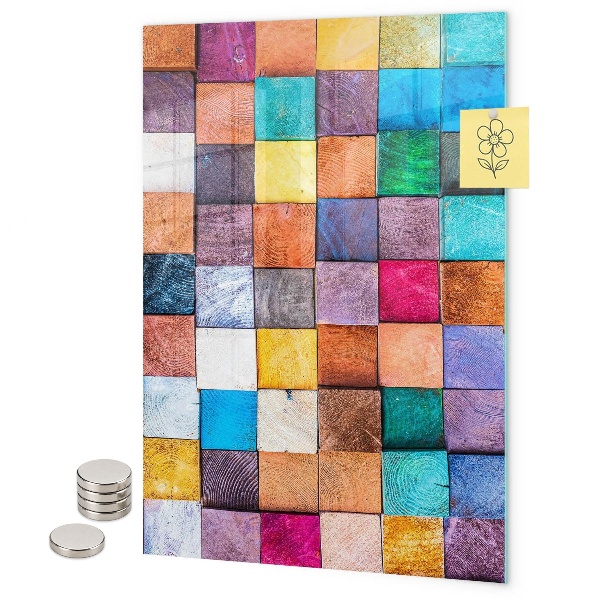 Tablă magnetică pentru magneti tablă de șah colorată