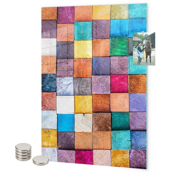Tablă magnetică pentru magneti tablă de șah colorată