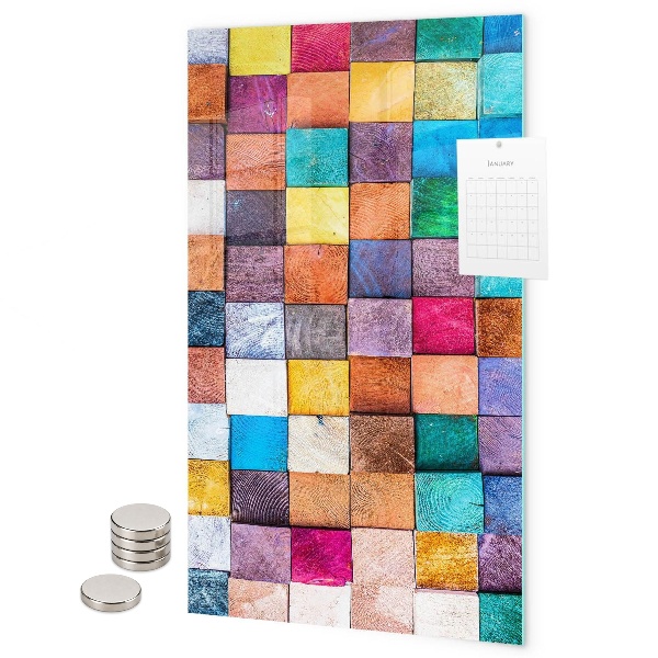 Tablă magnetică pentru magneti tablă de șah colorată