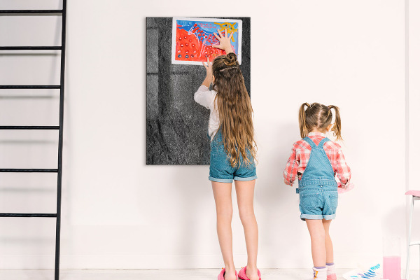 Tablă cu marker Tablă modernă pentru notițe și fotografii