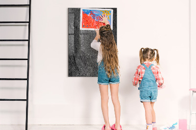 Tablă cu marker Tablă modernă pentru notițe și fotografii