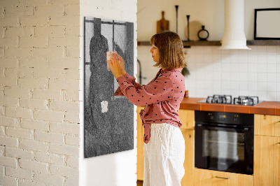 Tablă cu marker Tablă modernă pentru notițe și fotografii