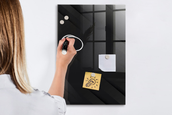 Tablă cu marker Tablă modernă pentru notițe și fotografii