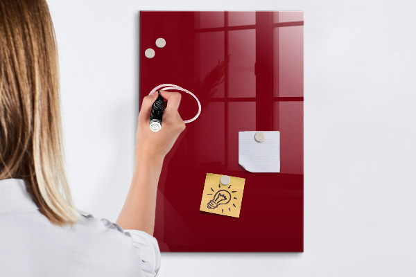 Tablă cu marker Tablă magnetică pentru notițe și fotografii