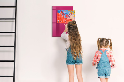 Tablă cu marker O tablă colorată pentru notițe și fotografii