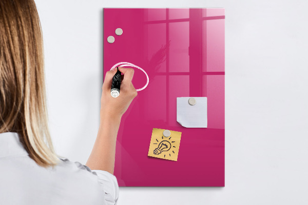 Tablă cu marker O tablă colorată pentru notițe și fotografii