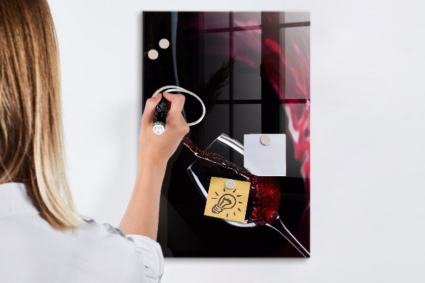 Tablă cu marker Tablă magnetică pentru fotografii și notițe
