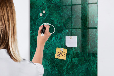 Tablă cu marker Tablă verde pentru notițe și fotografii