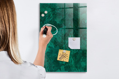Tablă cu marker Tablă verde pentru notițe și fotografii