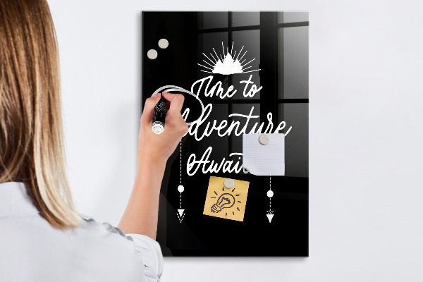 Tablă cu marker Tablă creativă pentru fotografii și notițe