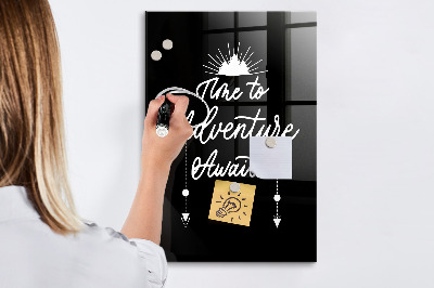 Tablă cu marker Tablă creativă pentru fotografii și notițe