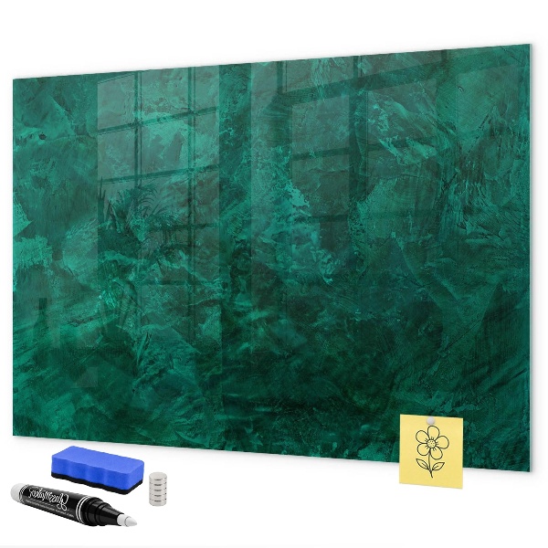 Tablă cu marker Tablă verde pentru notițe și fotografii