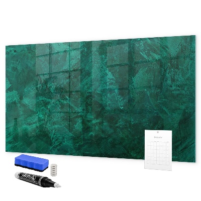 Tablă cu marker Tablă verde pentru notițe și fotografii