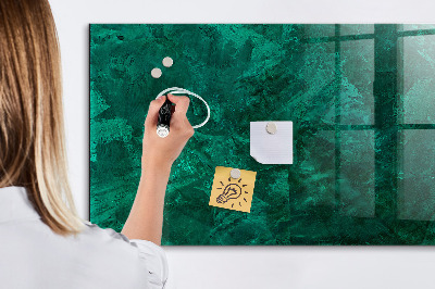 Tablă cu marker Tablă verde pentru notițe și fotografii