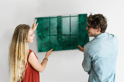 Tablă cu marker Tablă verde pentru notițe și fotografii