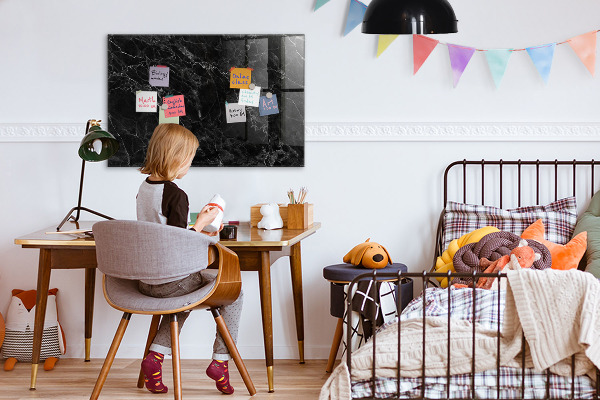 Tablă cu marker Tablă modernă pentru notițe și fotografii