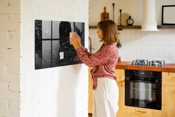 Tablă magnetică de scris O tablă elegantă pentru notițe și fotografii