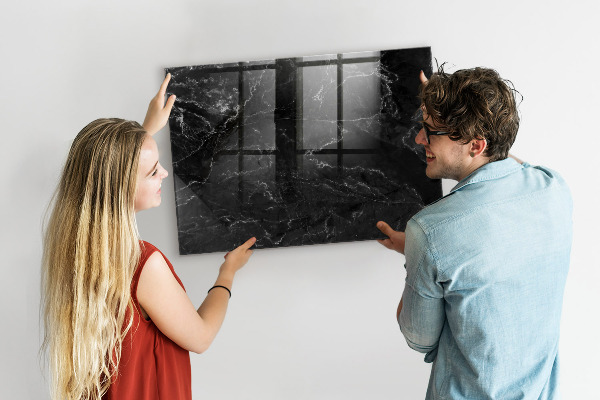 Tablă magnetică de scris O tablă elegantă pentru notițe și fotografii
