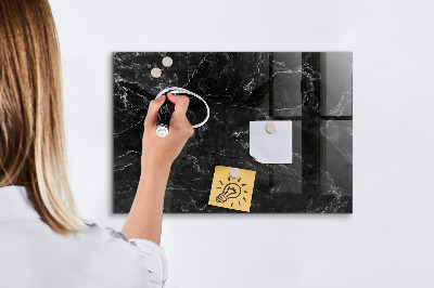 Tablă magnetică de scris O tablă elegantă pentru notițe și fotografii