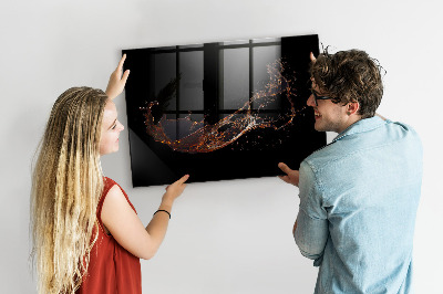 Tablă magnetică de scris Panou de afișare foto creativ