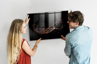 Tablă magnetică de scris Panou de afișare foto creativ