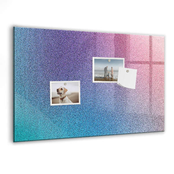 Tablă magnetică de scris O tablă colorată pentru notițe și fotografii
