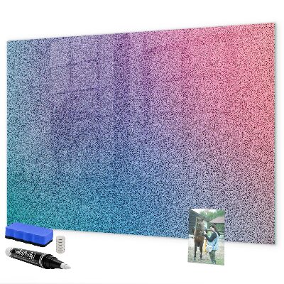 Tablă magnetică de scris O tablă colorată pentru notițe și fotografii
