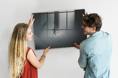 Tablă magnetică de scris Tablă magnetică pentru fotografii și notițe