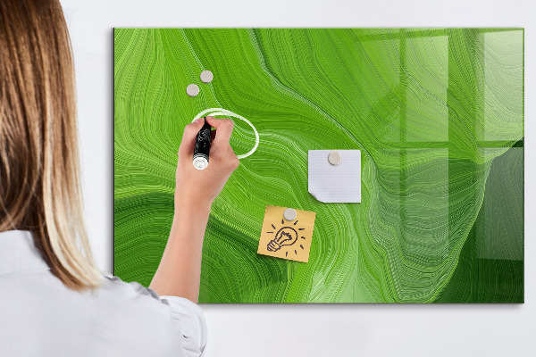 Tablă cu marker Panou foto verde