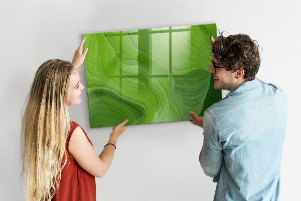Tablă cu marker Panou foto verde