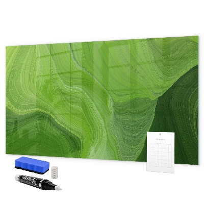 Tablă cu marker Panou foto verde