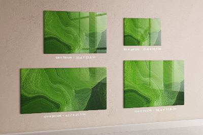 Tablă cu marker Panou foto verde