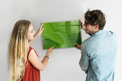 Tablă cu marker Panou foto verde