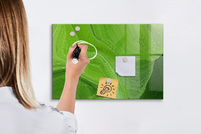 Tablă cu marker Panou foto verde