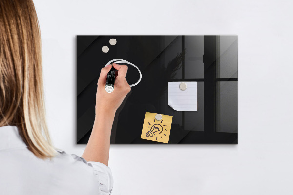 Tablă cu marker Tablă de notițe cu magneți și fotografii