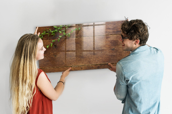 Tablă magnetică de scris O tablă elegantă pentru notițe și fotografii