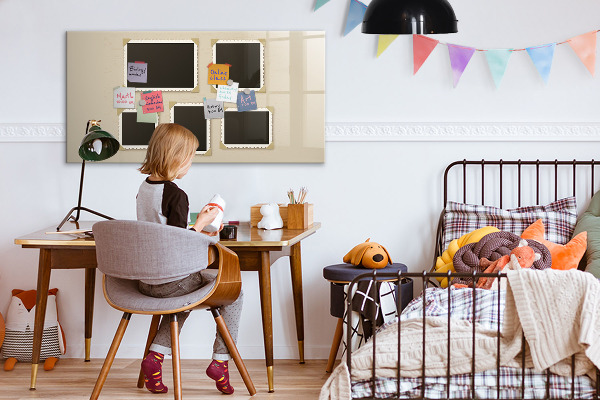 Tablă magnetică de scris Un spațiu creativ pentru amintiri de familie