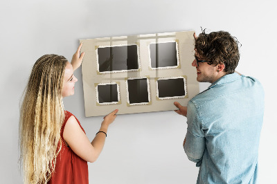 Tablă magnetică de scris Un spațiu creativ pentru amintiri de familie