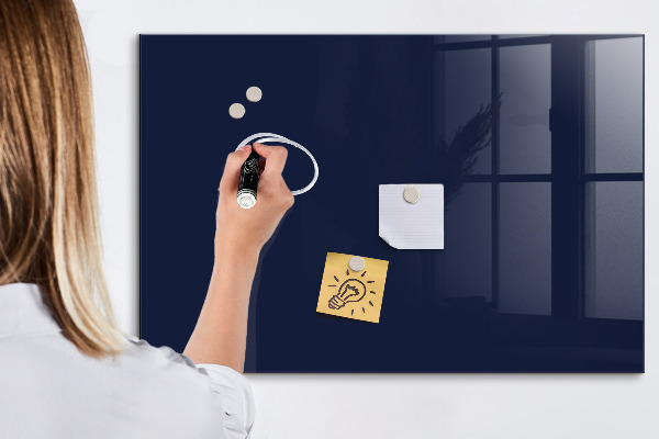 Tablă cu marker Tablă magnetică pentru notițe și fotografii