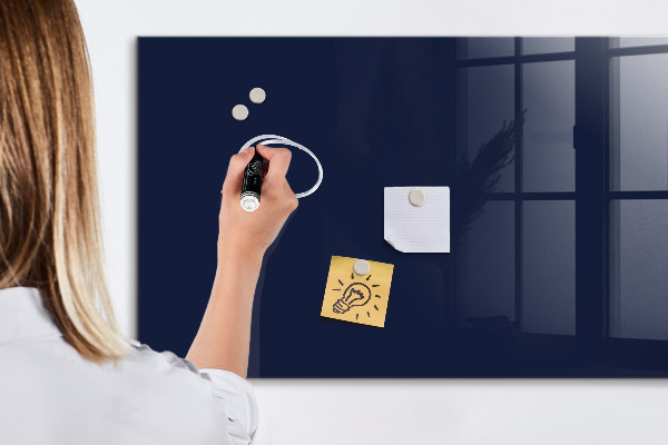 Tablă cu marker Tablă magnetică pentru notițe și fotografii