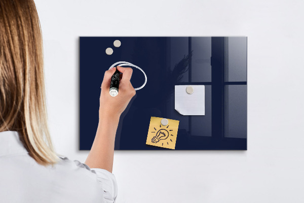 Tablă cu marker Tablă magnetică pentru notițe și fotografii