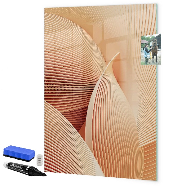 Tablă cu marker Tablă modernă pentru notițe și fotografii