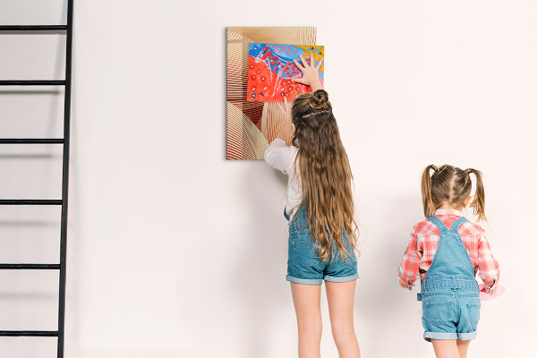Tablă cu marker Tablă modernă pentru notițe și fotografii