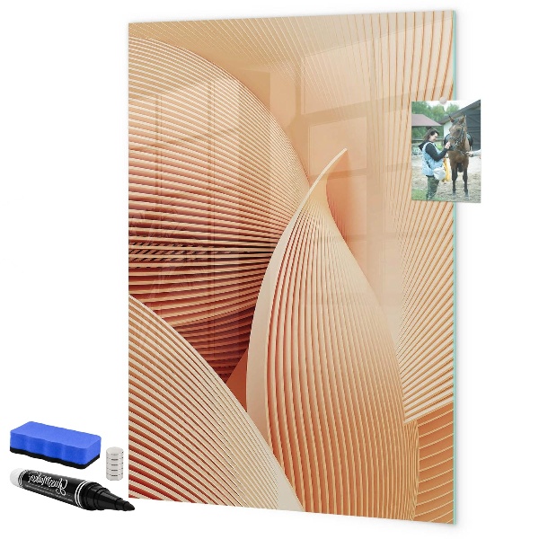 Tablă cu marker Tablă modernă pentru notițe și fotografii