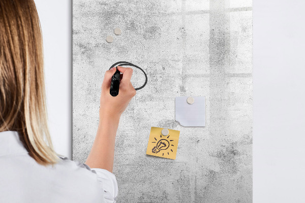 Tablă cu marker Tablă modernă pentru notițe și fotografii